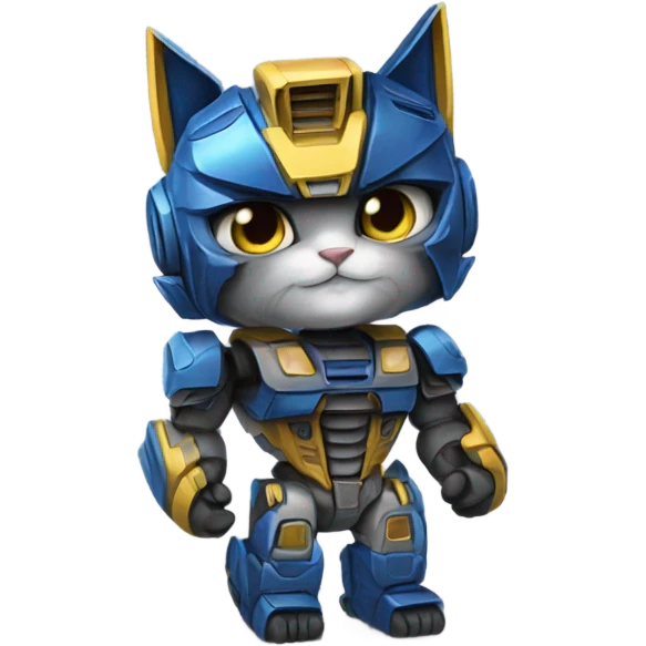 Ultimate Transformer but cat emoji