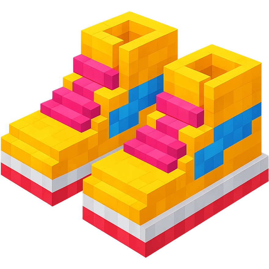 Minecraft Shoes  emoji