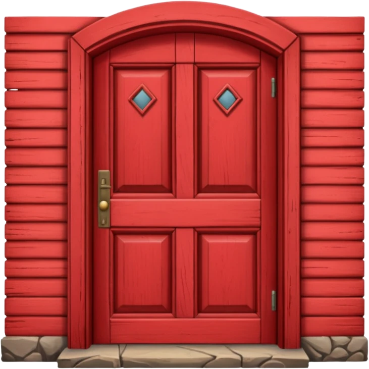 Red door  emoji