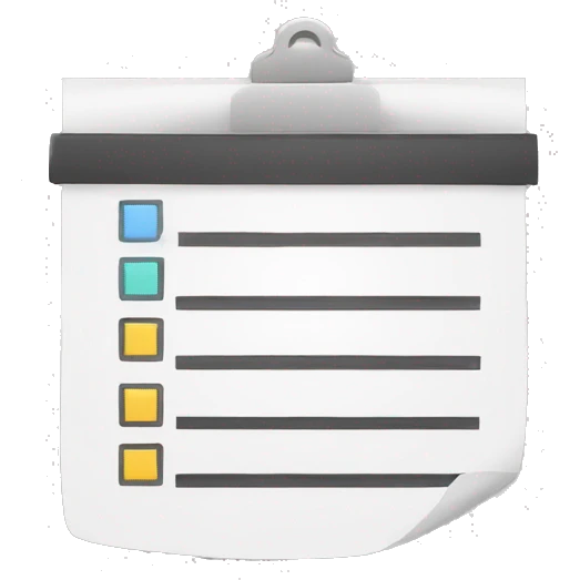 checklist emoji
