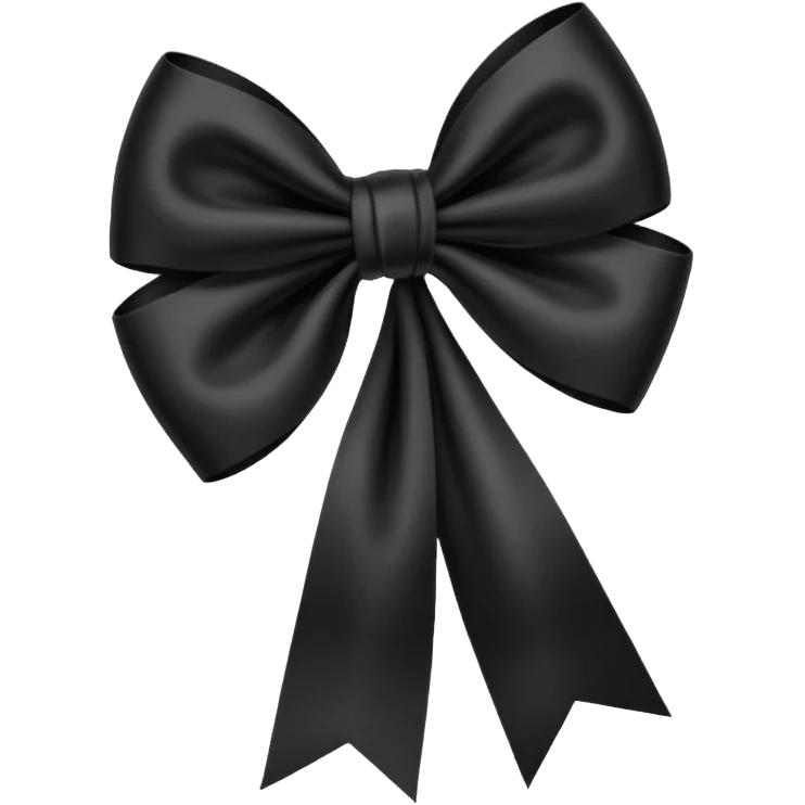 Élégant bow emoji