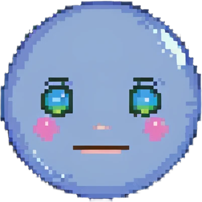 bubble with a human face emoji