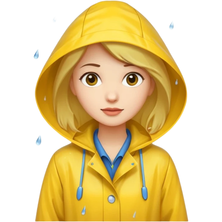 Raincoat Pedestrian woman emoji