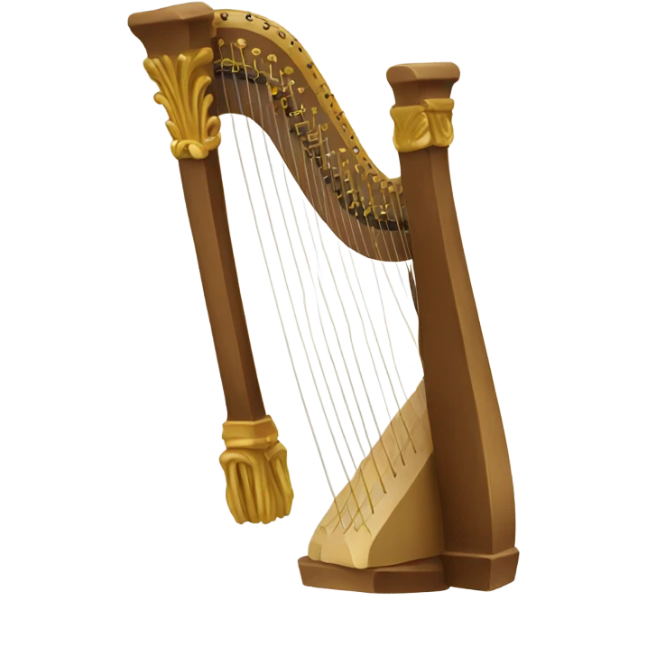 Harp emoji