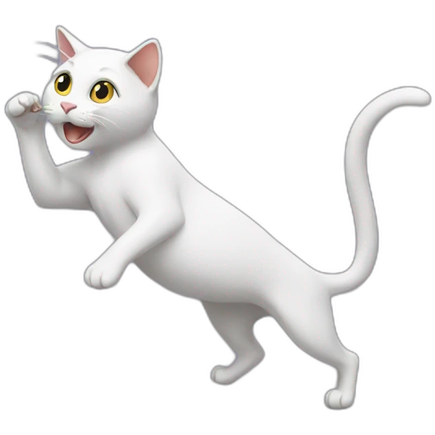 Dancing cat emoji