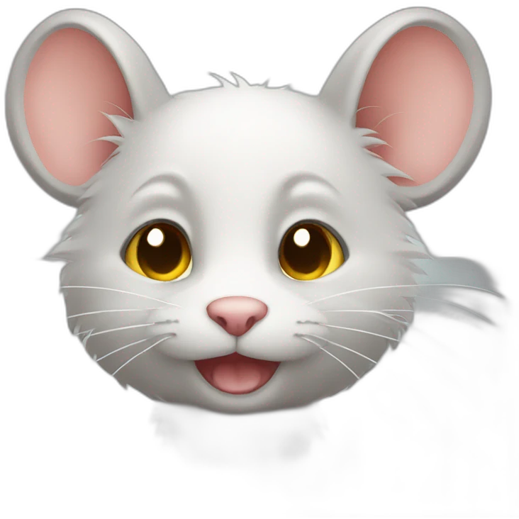 Chat sur rat emoji