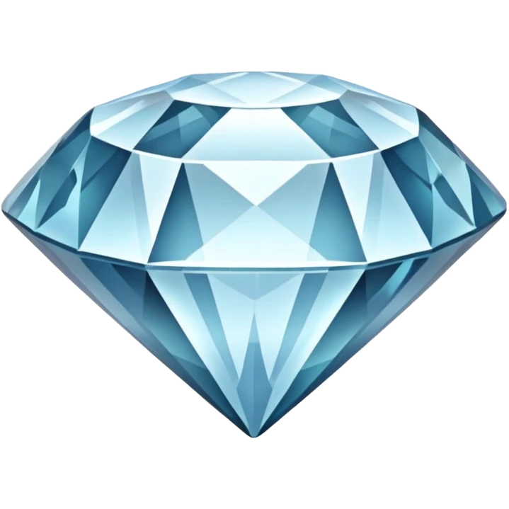 diamond gemstone black outline no colou emoji