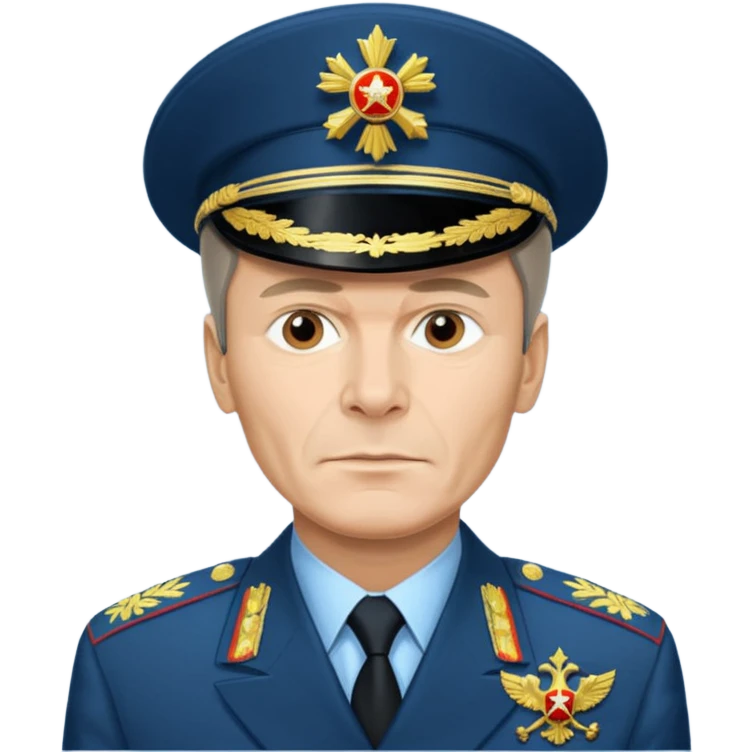 generate a Russian general Gerasimov emoji