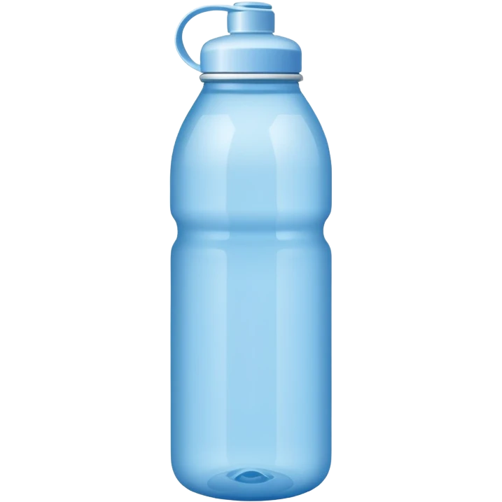 a light blue waterbottle emoji