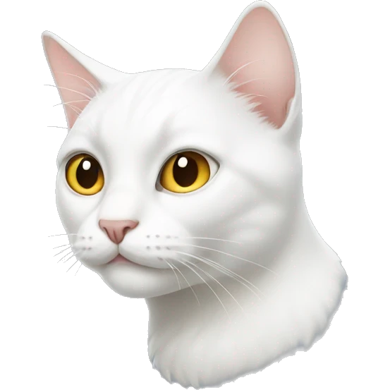 White cat  emoji
