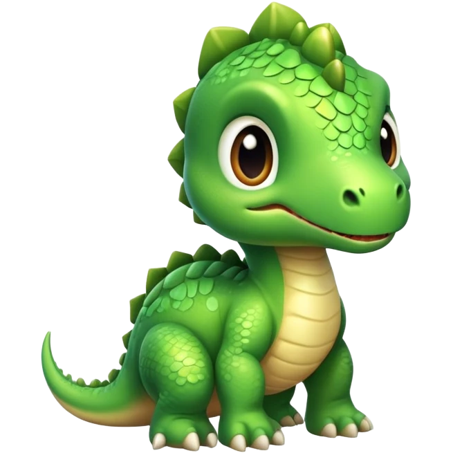 Baby dinosaur  emoji