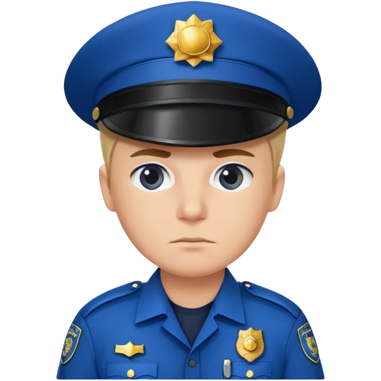 a police officer emoji
