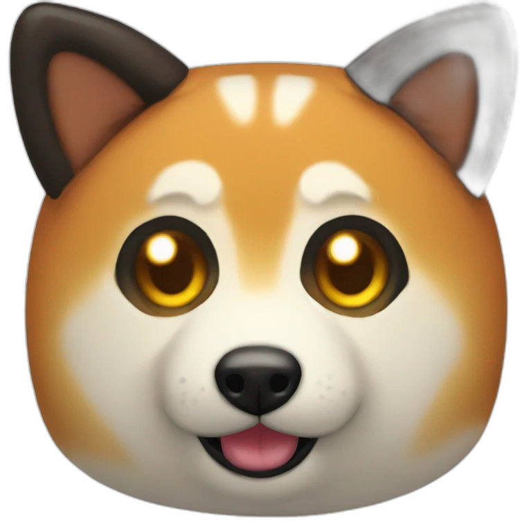 Dice with shiba ears emoji