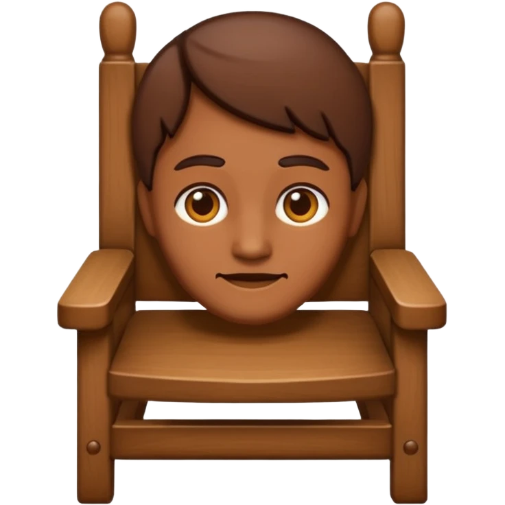 Face like a chair emoji