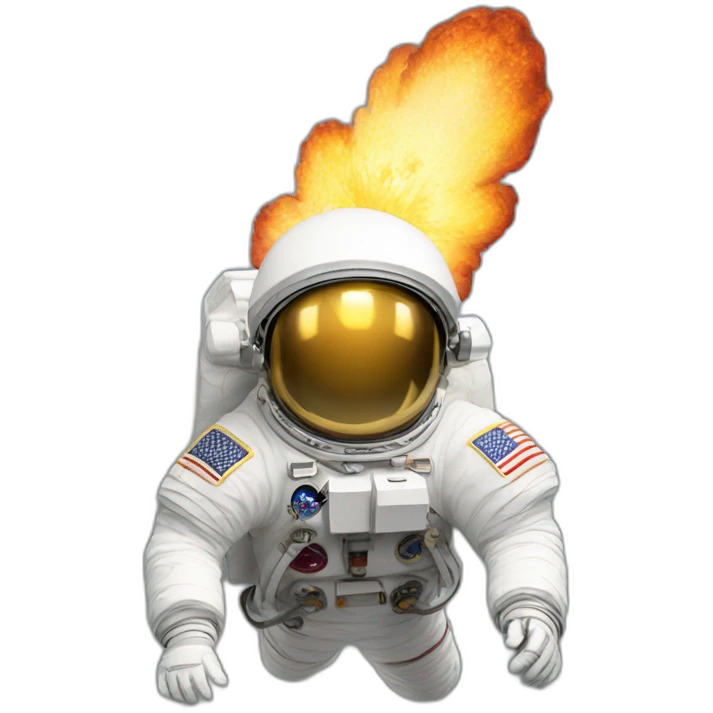 explosion-astronaut emoji