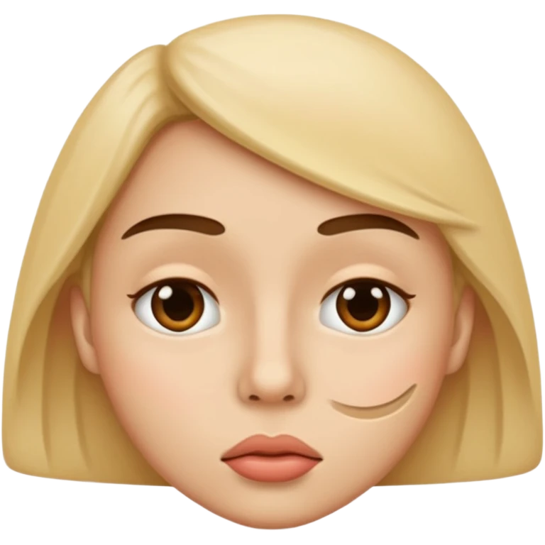 shushing face emoji