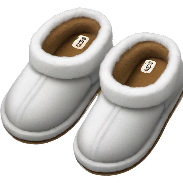 pair of ugg slippers  emoji
