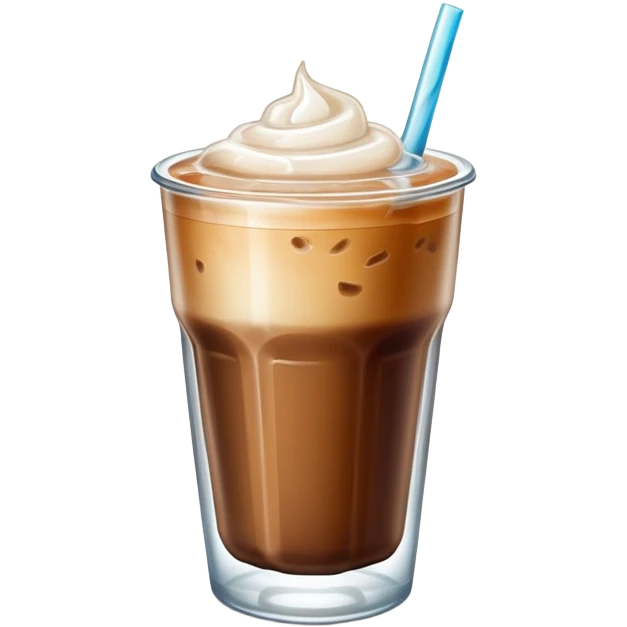 Ice coffee  emoji