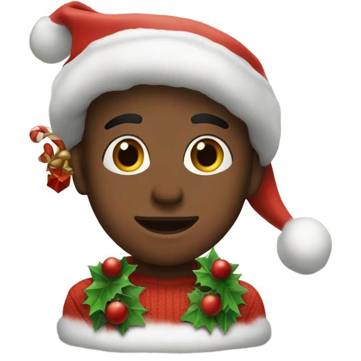 Christmas aesthetic emoji