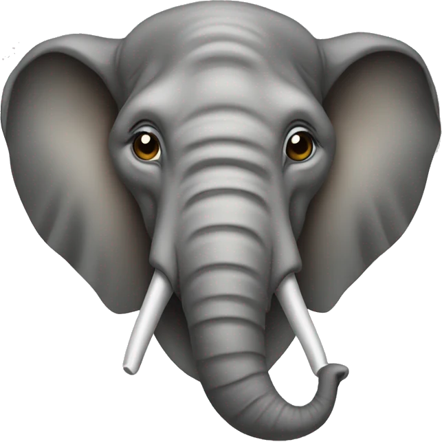 Elephant head emoji