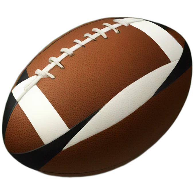 Balle de rugby emoji