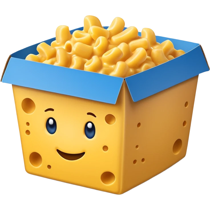 kraft mac n cheese box emoji