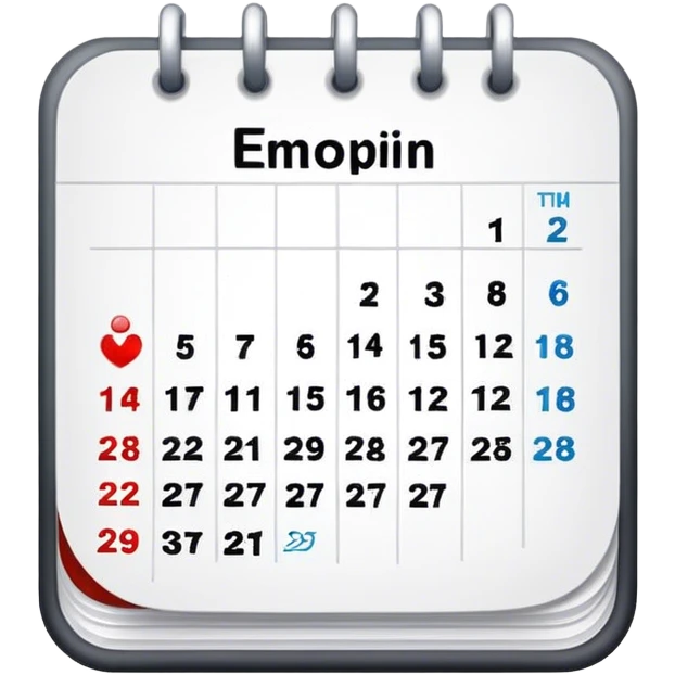 calendar emoji