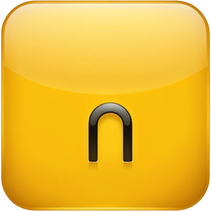 A yellow linkedin logo  emoji
