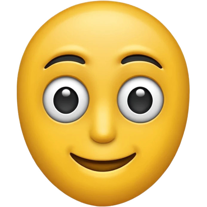 Полуприкрытый глаз без от лица  emoji