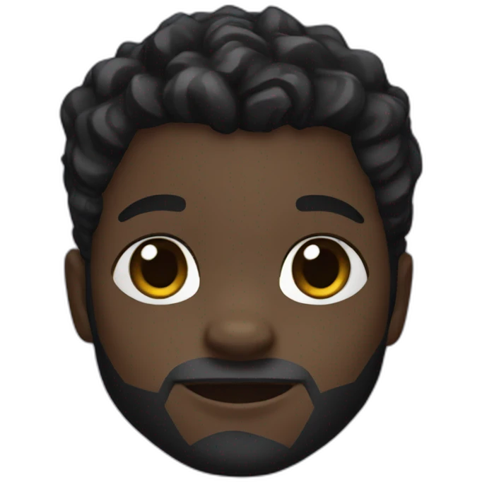 Black panther chibi emoji