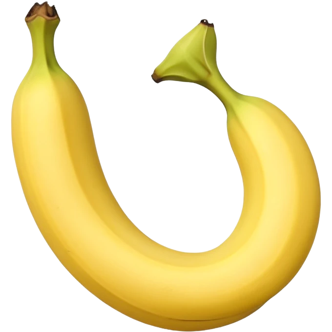 Half-Peeled banana emoji