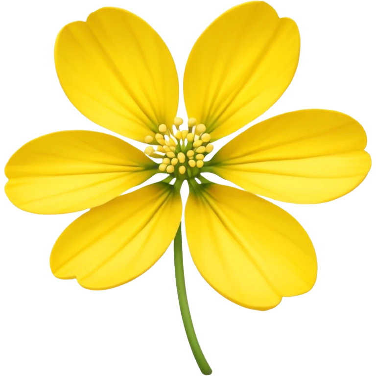 Galbanum flower yellow  emoji