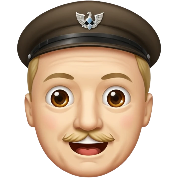 Je veux un emoji représentant Hitler emoji