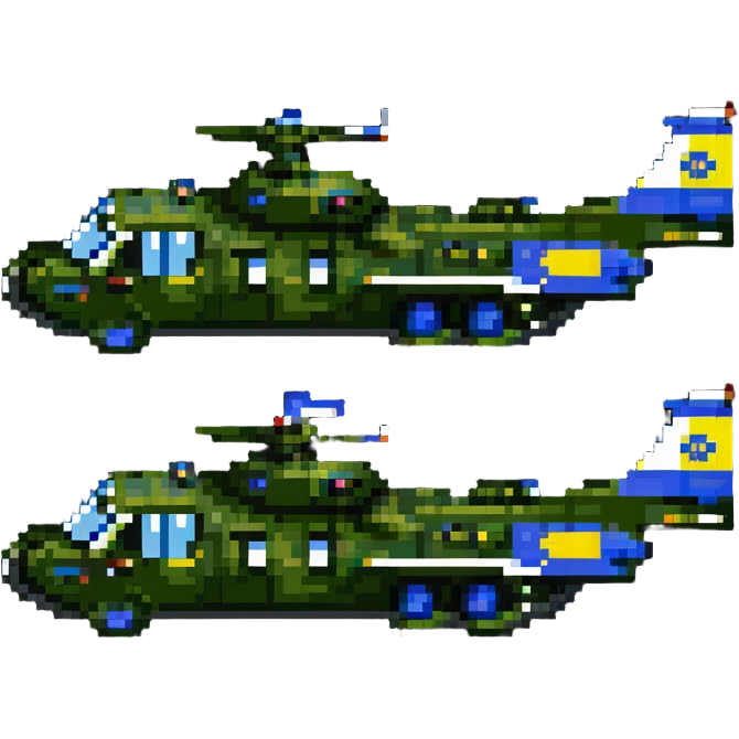 Ukrainian military transport emoji