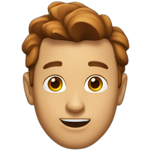 Woody face emoji