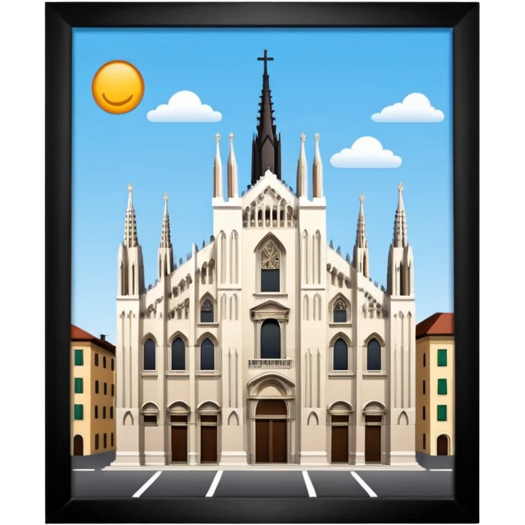 milan cathedral emoji