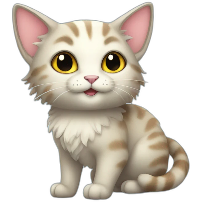 Fairy cat emoji