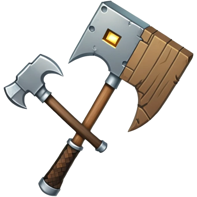 minecraft pickaxe emoji