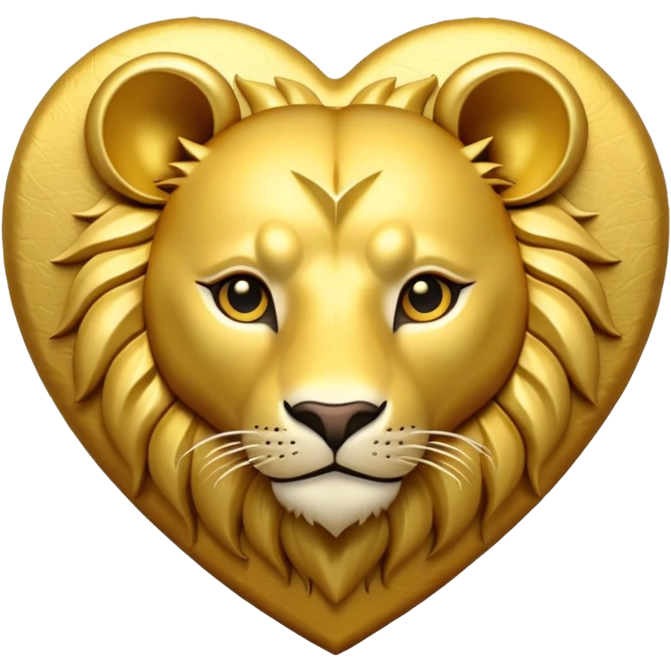 Corazón de León  emoji
