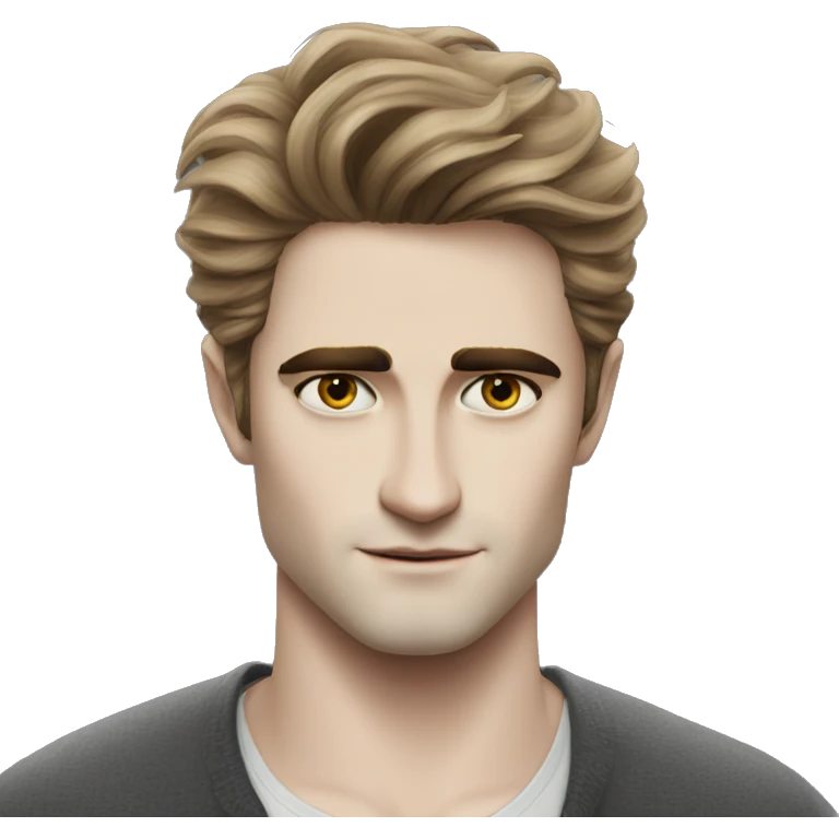 Edward Cullen semi realistic emoji