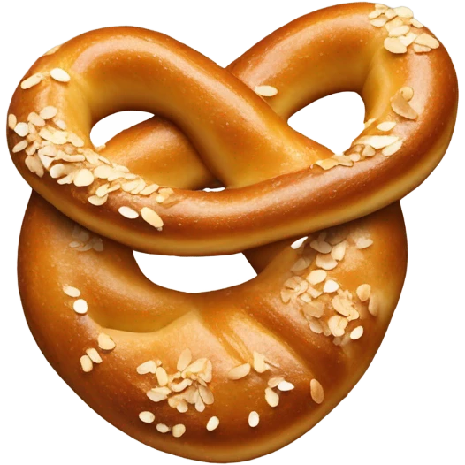 auntie anne’s sweet almond pretzel emoji