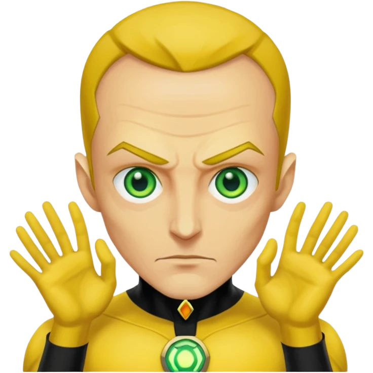 dc sinestro emoji