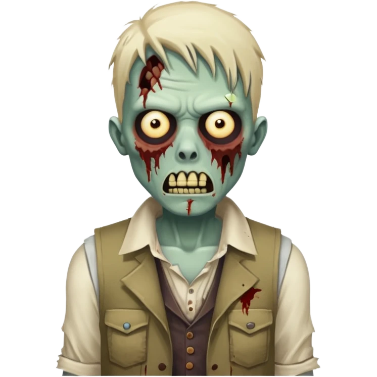 zombie in vests emoji
