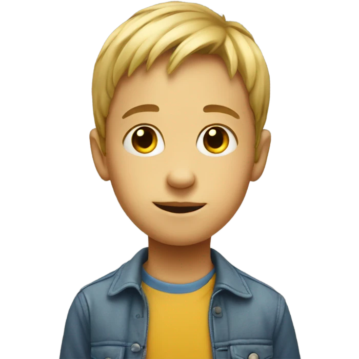 Kid shaped like a circle  emoji