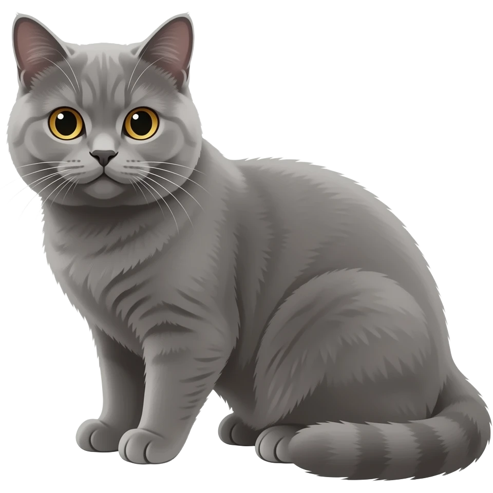 British Shorthair Cat emoji