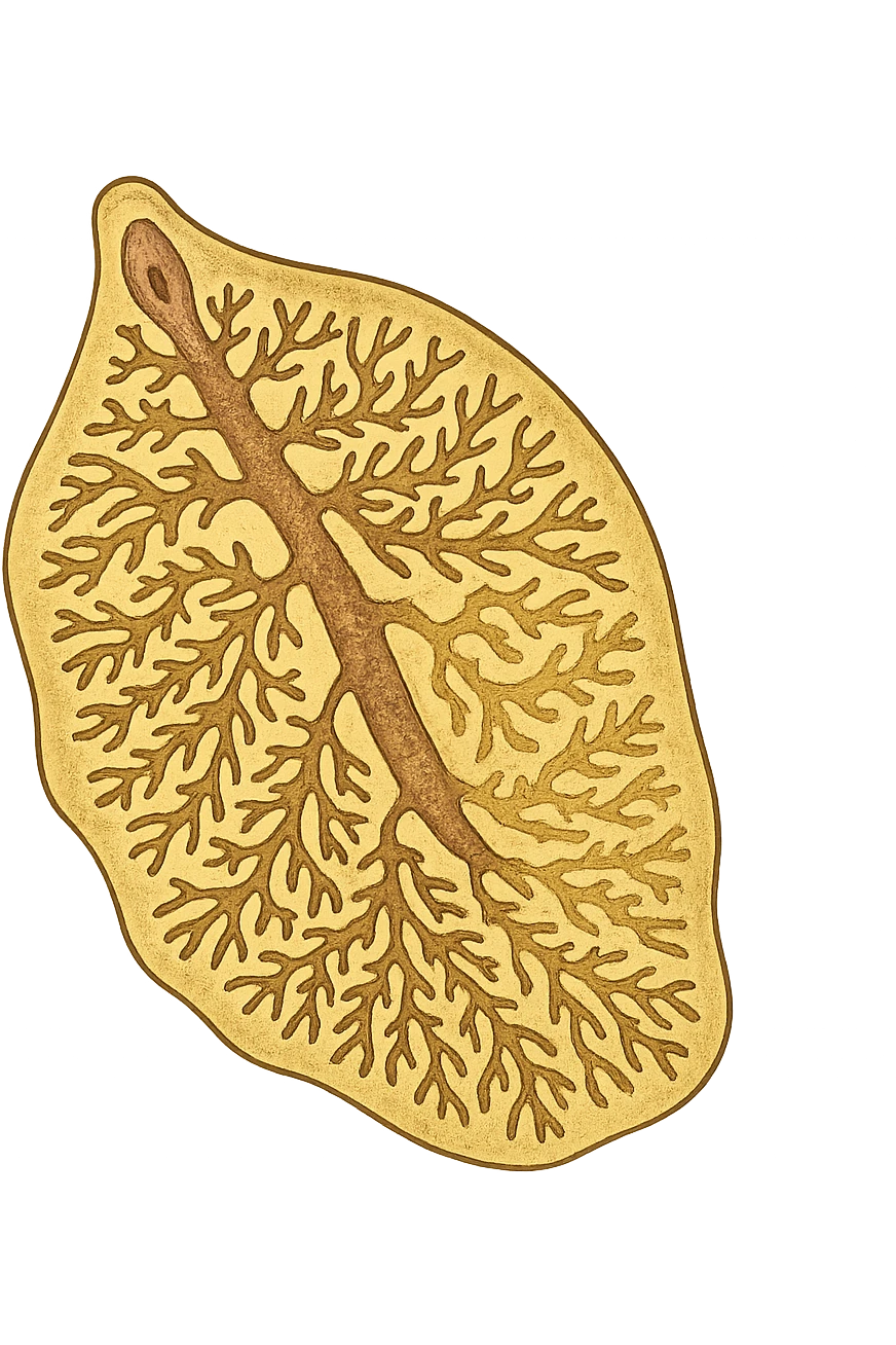 batterio Trematodi epatici (Liver fluke) stile libro di medicina ma senza scritte emoji