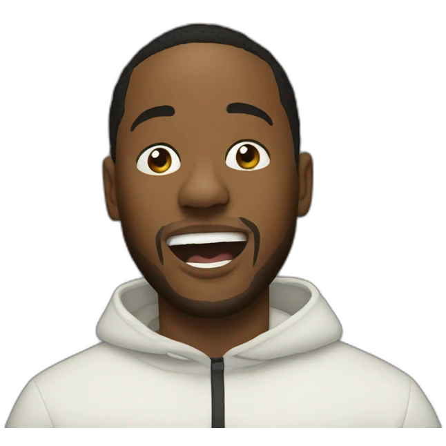 kendrick lamar singing emoji
