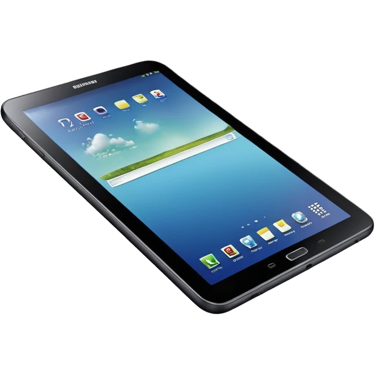Realistic Samsung galaxy tablet emoji