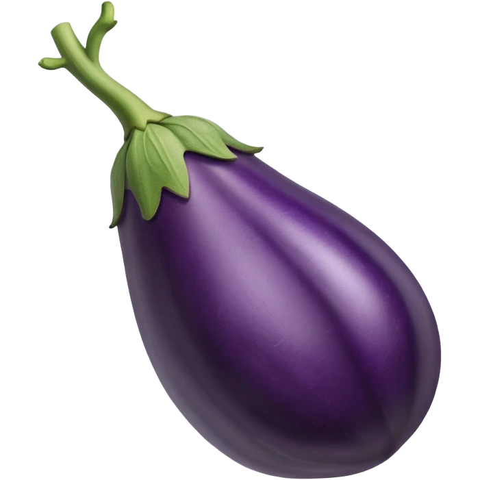 Veiny eggplant emoji