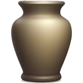 Dried grass and wheat in a vase emoji